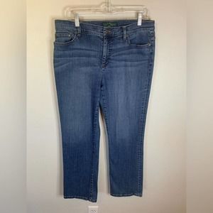 Lauren Ralph Lauren Blue Straight Leg Jeans